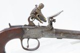 c1810 English WALKLATE Antique FLINTLOCK Pistol .44 Caliber London Birmingham Early-1800s Self Defense Belt Pistol! - 16 of 17