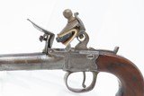 c1810 English WALKLATE Antique FLINTLOCK Pistol .44 Caliber London Birmingham Early-1800s Self Defense Belt Pistol! - 3 of 17