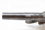c1810 English WALKLATE Antique FLINTLOCK Pistol .44 Caliber London Birmingham Early-1800s Self Defense Belt Pistol! - 12 of 17