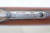 1924 WINCHESTER Model 1892 Lever Action .32-20 RIFLE Octagonal Barrel C&R
John Moses Browning Design! - 12 of 21