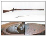1828 DATED Antique U.S. HARPERS FERRY Model 1816 Type II FLINTLOCK MusketUnited States MILITARY MUSKET with BAYONET! - 1 of 23