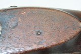 1828 DATED Antique U.S. HARPERS FERRY Model 1816 Type II FLINTLOCK MusketUnited States MILITARY MUSKET with BAYONET! - 16 of 23