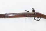 1828 DATED Antique U.S. HARPERS FERRY Model 1816 Type II FLINTLOCK MusketUnited States MILITARY MUSKET with BAYONET! - 19 of 23