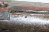 1828 DATED Antique U.S. HARPERS FERRY Model 1816 Type II FLINTLOCK MusketUnited States MILITARY MUSKET with BAYONET! - 12 of 23