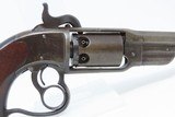 CIVIL WAR Antique SAVAGE .36 Caliber NAVY Percussion SINGLE ACTION Revolver Unique Two-Trigger Revolver with HOLSTER - 16 of 17