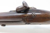 “D Co.” Marked Antique SIMEON NORTH Model 1816 .54 Caliber CAVALRY Pistol Updated in Time for the American Civil War - 8 of 17