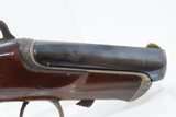 Rare ENGRAVED Antique WILLIAMSON Single Shot CONVERTIBLE .41 Cal. DERINGERRimfire/Percussion Combination Pistol with PERCUSSION ADAPTER! - 5 of 20