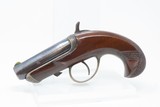 Rare ENGRAVED Antique WILLIAMSON Single Shot CONVERTIBLE .41 Cal. DERINGERRimfire/Percussion Combination Pistol with PERCUSSION ADAPTER! - 14 of 20