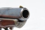 Rare ENGRAVED Antique WILLIAMSON Single Shot CONVERTIBLE .41 Cal. DERINGERRimfire/Percussion Combination Pistol with PERCUSSION ADAPTER! - 6 of 20