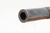 c1850s Antique ALLEN & WHEELOCK Double Action Pistol .36 Caliber Percussion Small Single Shot Deringer-Type Pistol - 11 of 18