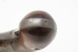 c1850s Antique ALLEN & WHEELOCK Double Action Pistol .36 Caliber Percussion Small Single Shot Deringer-Type Pistol - 12 of 18