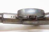 c1850s Antique ALLEN & WHEELOCK Double Action Pistol .36 Caliber Percussion Small Single Shot Deringer-Type Pistol - 13 of 18