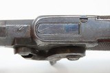 ENGLISH Antique ADAMS of NEWTON ABBOT, DEVON Small Sidehammer .32 Pistol c1850 ENGRAVED FOLDING TRIGGER HIDEOUT - 8 of 16