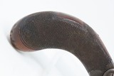 ENGLISH Antique ADAMS of NEWTON ABBOT, DEVON Small Sidehammer .32 Pistol c1850 ENGRAVED FOLDING TRIGGER HIDEOUT - 3 of 16