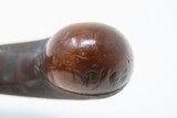 ENGLISH Antique ADAMS of NEWTON ABBOT, DEVON Small Sidehammer .32 Pistol c1850 ENGRAVED FOLDING TRIGGER HIDEOUT - 7 of 16
