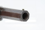 ENGLISH Antique ADAMS of NEWTON ABBOT, DEVON Small Sidehammer .32 Pistol c1850 ENGRAVED FOLDING TRIGGER HIDEOUT - 6 of 16