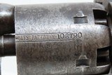 CIVIL WAR Era Antique COLT Model 1851 NAVY .36 Caliber PERCUSSION RevolverManufactured in 1861 with BELT & TOOLED HOLSTER! - 10 of 25