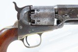 CIVIL WAR Era Antique COLT Model 1851 NAVY .36 Caliber PERCUSSION RevolverManufactured in 1861 with BELT & TOOLED HOLSTER! - 25 of 25