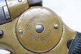 Scarce CIVIL WAR Era Antique EBEN STARR Single Shot .41 Caliber RF DERINGER RARE 1 of 800 Made with Roughly 200 Known! - 6 of 17