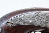 CURRY of SAN FRANCISCO Antique HENRY DERINGER Percussion Pistol CURRY Marked HIDEOUT Pistol, Turbulent Mining Town - 7 of 17