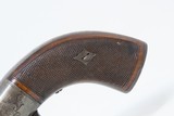 Engraved BRITISH Antique .36 Cal. BAR HAMMER Percussion PEPPERBOX Revolver
1840s 6-Shot Self Defense Revolver - 3 of 17