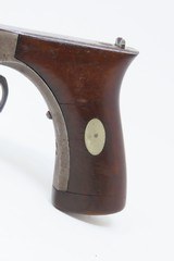 RARE Antique “POCKET RIFLE” by ETHAN ALLEN Percussion UNDERHAMMER Pistolc1837 .31 Caliber Single Shot Pistol! - 3 of 17