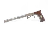 RARE Antique “POCKET RIFLE” by ETHAN ALLEN Percussion UNDERHAMMER Pistolc1837 .31 Caliber Single Shot Pistol! - 2 of 17
