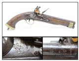 EAST INDIA COMPANY Marked BRITISH New Land Pattern FLINTLOCK Cavalry Pistol With RAMPANT LION Marked Lock! - 1 of 19