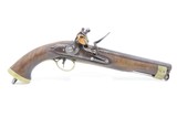 EAST INDIA COMPANY Marked BRITISH New Land Pattern FLINTLOCK Cavalry Pistol With RAMPANT LION Marked Lock! - 2 of 19