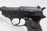 WORLD WAR 2 Walther "ac/43" Code P-38 GERMAN MILITARY Semi-Auto C&R Pistol
Another Iconic 9mm Pistol from the Third Reich! - 4 of 17