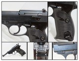 WORLD WAR 2 Walther "ac/43" Code P-38 GERMAN MILITARY Semi-Auto C&R Pistol
Another Iconic 9mm Pistol from the Third Reich! - 1 of 17