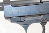 WORLD WAR 2 Walther "ac/43" Code P-38 GERMAN MILITARY Semi-Auto C&R Pistol
Another Iconic 9mm Pistol from the Third Reich! - 6 of 17