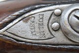 1770s DUBLIN CASTLE Irish LIGHT DRAGOON FLINTLOCK Pistol .69 Caliber RARE
18th Century British Martial Sidearm! - 7 of 19