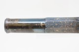 LARGE, ORNATE European Antique BOXLOCK Single Shot .60 Cal. FOLDING TRIGGERSleek & Handy Hideout Pistol from the 1800s - 8 of 16