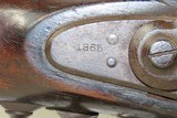 Antique US SPRINGFIELD Model 1866 .50-70 GOVT 2nd ALLIN Conversion TRAPDOOR Rifle Made Famous During the Indian Wars with US SOCKET BAYONET - 7 of 20