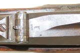 Antique US SPRINGFIELD Model 1866 .50-70 GOVT 2nd ALLIN Conversion TRAPDOOR Rifle Made Famous During the Indian Wars with US SOCKET BAYONET - 14 of 20