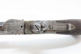 ENGRAVED Antique WHEELER Boxlock FLINTLOCK .50 Caliber POCKET PistolEarly-1800s Self Defense Pistol - 7 of 17