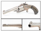 Antique SMITH & WESSON .32 “Wild West” SINGLE ACTION REVOLVER Spur TriggerModel 1-1/2 AUTOMATIC EJECTOR Centerfire Revolver - 1 of 18