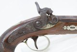 ENGRAVED Antique HENRY DERINGER c. 1850s .44 CALIBER Percussion BELT Pistol Henry Deringer’s Famous Pocket/Belt Pistol - 4 of 17