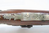 ENGRAVED Antique HENRY DERINGER c. 1850s .44 CALIBER Percussion BELT Pistol Henry Deringer’s Famous Pocket/Belt Pistol - 9 of 17