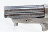 c1860s Engraved Copy 4-Barrel SHARPS PEPPERBOX .30 Rimfire Pistol Antique
With Revolving Firing Pin! - 5 of 16