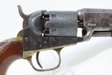 CIVIL WAR Antique COLT Model 1849 POCKET .31 Caliber PERCUSSION Revolver
Handy WILD WEST SIX-SHOOTER Made In 1861 - 17 of 18