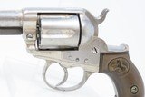 1880 mfr Antique COLT 1877 “SHERIFF MODEL” THUNDERER .41 Long Colt REVOLVER2-1/2 Inch Barrel, No Ejector Thunderer made in 1880! - 4 of 17