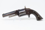 Antique SMITH & WESSON No. 1 1/2 First Issue .32 Caliber Rimfire REVOLVER“WILD WEST” Spur Trigger with Blue Finished - 2 of 18