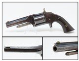 Antique SMITH & WESSON No. 1 1/2 First Issue .32 Caliber Rimfire REVOLVER“WILD WEST” Spur Trigger with Blue Finished - 1 of 18
