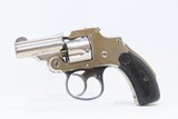 SMITH & WESSON 1st Model “NEW DEPARTURE” .32 Safety Hammerless REVOLVER C&R 6-Shot ‘LEMMON SQUEEZER” Conceal Carry Revolver! - 2 of 18