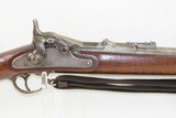 INDIAN WARS Antique SPRINGFIELD Model 1868 Breech Loading TRAPDOOR Rifle1863 Dated Lock & 1870 Dated Breech with SLING! - 4 of 23