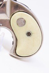 Classic REMINGTON Double DERINGER .41 Caliber Rimfire Type II C&R PISTOLOver/Under .41 Caliber Hideout Pistol with BIANCHI HOLSTER - 4 of 18