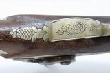 c1850s Period Copy of Henry DERINGER’S Hideout Pistol PHILADELPHIA Antique
.41 Caliber Engraved, German Silver “PEANUT” Sized Pistol! - 8 of 16