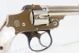 NICKEL & MOTHER of PEARL SMITH & WESSON .32 Safety Hammerless REVOLVER C&Rc1902 5-Shot “LEMMON SQUEEZER” - 22 of 23